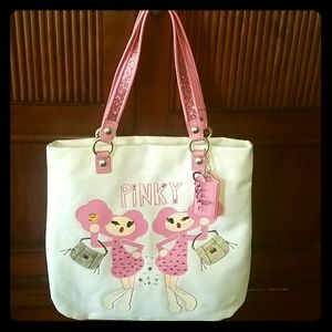 Coach Poppy Chan Pinky tote